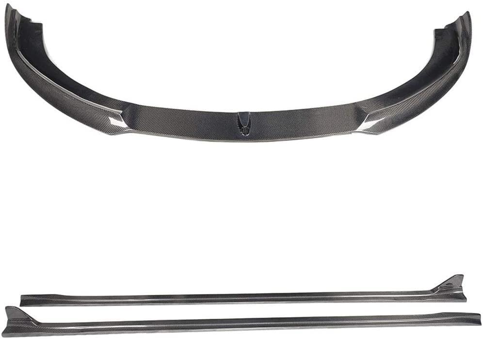 Carbon Fiber Front Lip and Side Skirts for Porsche Panamera 2010-2013