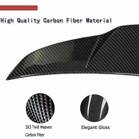 Carbon Fiber Trunk Spoiler for Infiniti G35 G25 G37 Q40 2007-2015