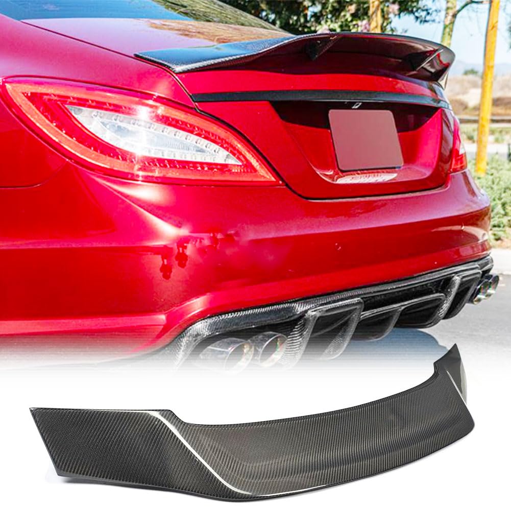 Carbon Fiber Trunk Spoiler for Mercedes Benz CLS Class W218 2012-2018