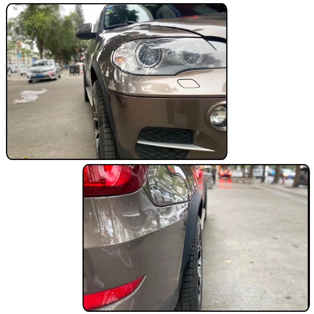 Wide Fender Flares Compatible with BMW X5 E70 2007-2013 Wheel Trim Molding Accessories