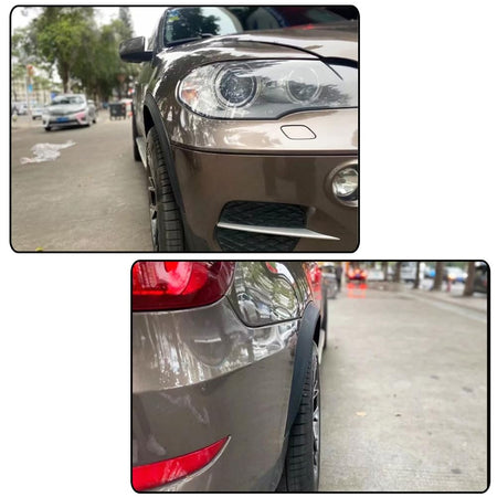 Wide Fender Flares Compatible with BMW X5 E70 2007-2013 Wheel Trim Molding Accessories