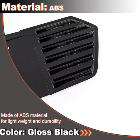 Gloss Black Rear License Plate Frame Panel Cover Fits for Chevrolet Corvette C8 2020-2024 License Plate Cover Decorative Acce