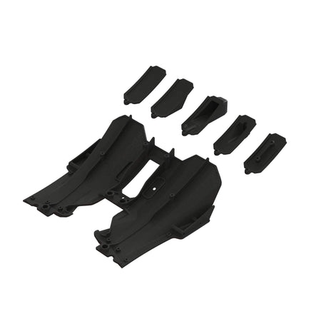 Carbon Fiber Rear Diffuser and Exhaust Tips fits Mercedes 2009-2012