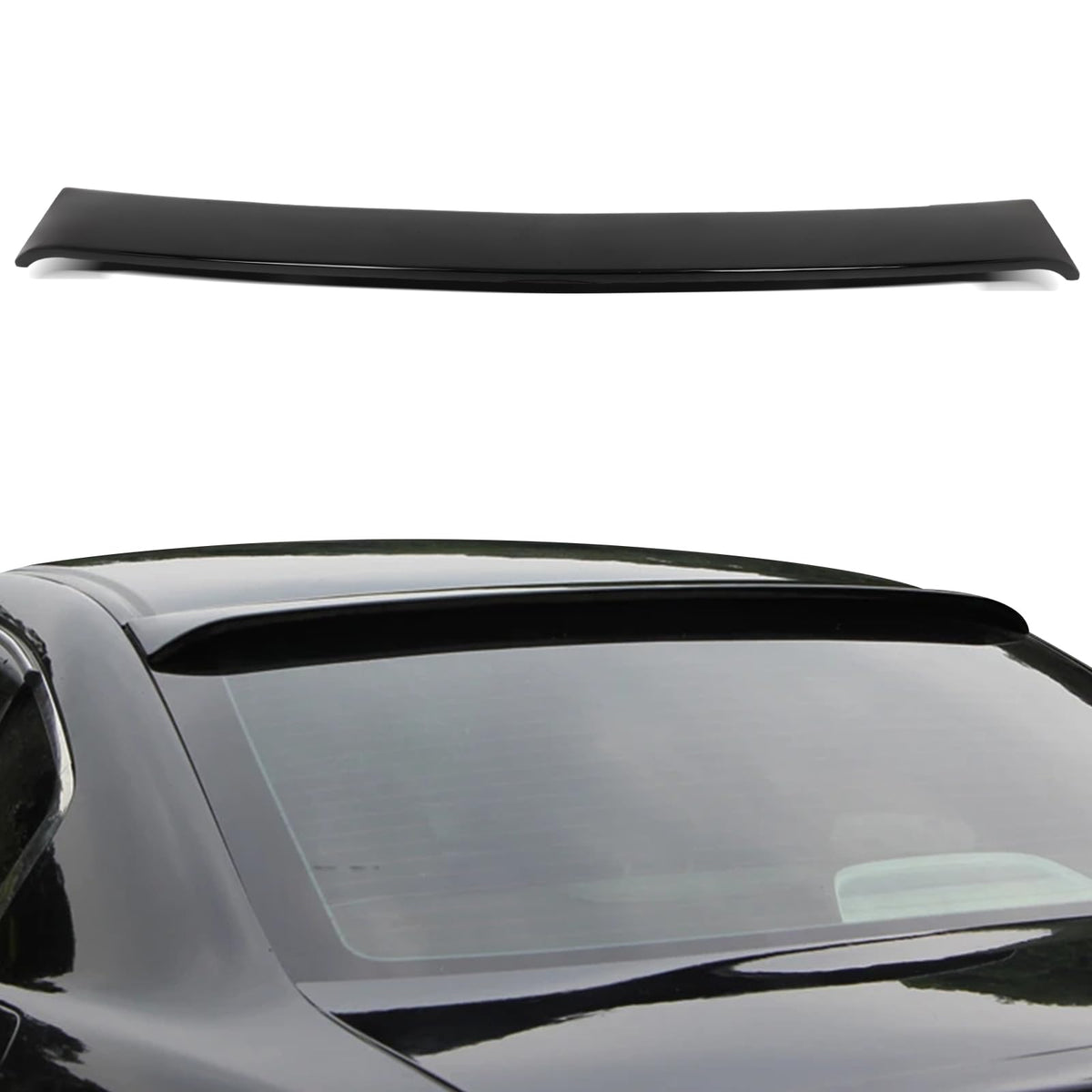 VW Golf 5 MK5 Carbon Fiber Rear Roof Spoiler 2005-2009