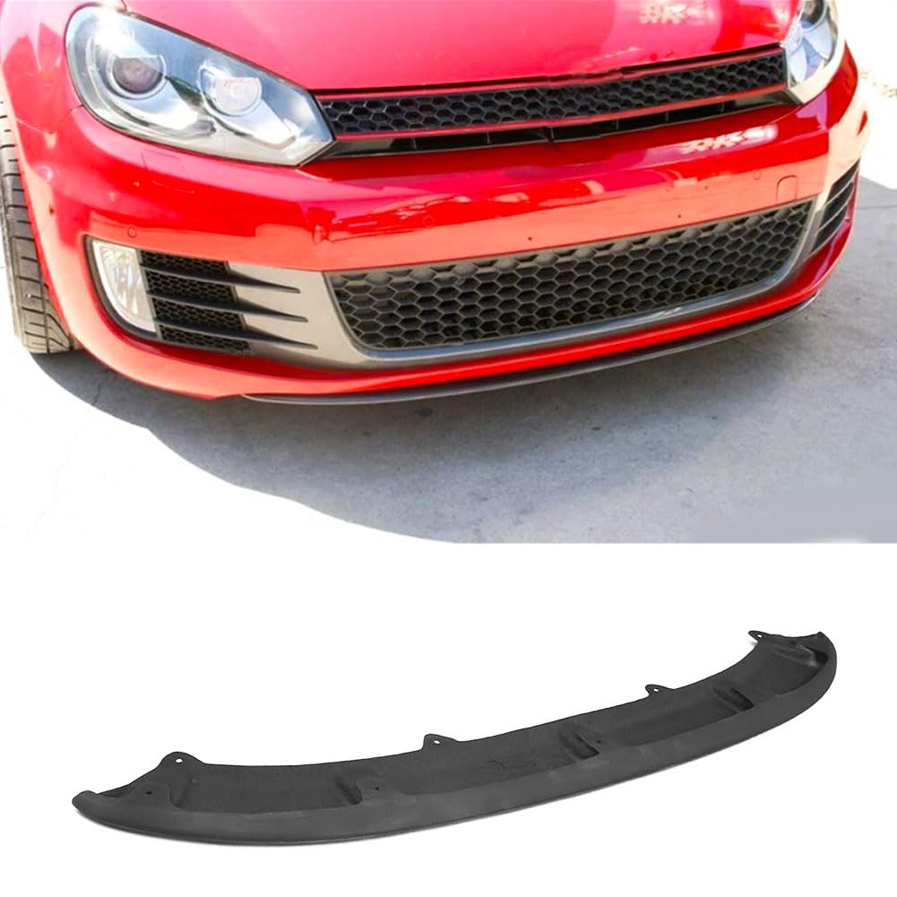 MK6 Front Bumper Lip Fits for Volkswagen VW Golf 6 VI MK6 GTI 2010-2013 Fiberglass Air Chin Spoiler Body Kit Exterior Accesso