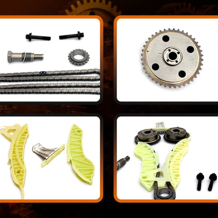Timing Chain Kit with VVT Gear Replacement Fits for Mini Cooper Countryman Cooper Paceman 1.6L N18 N16 2007-2016