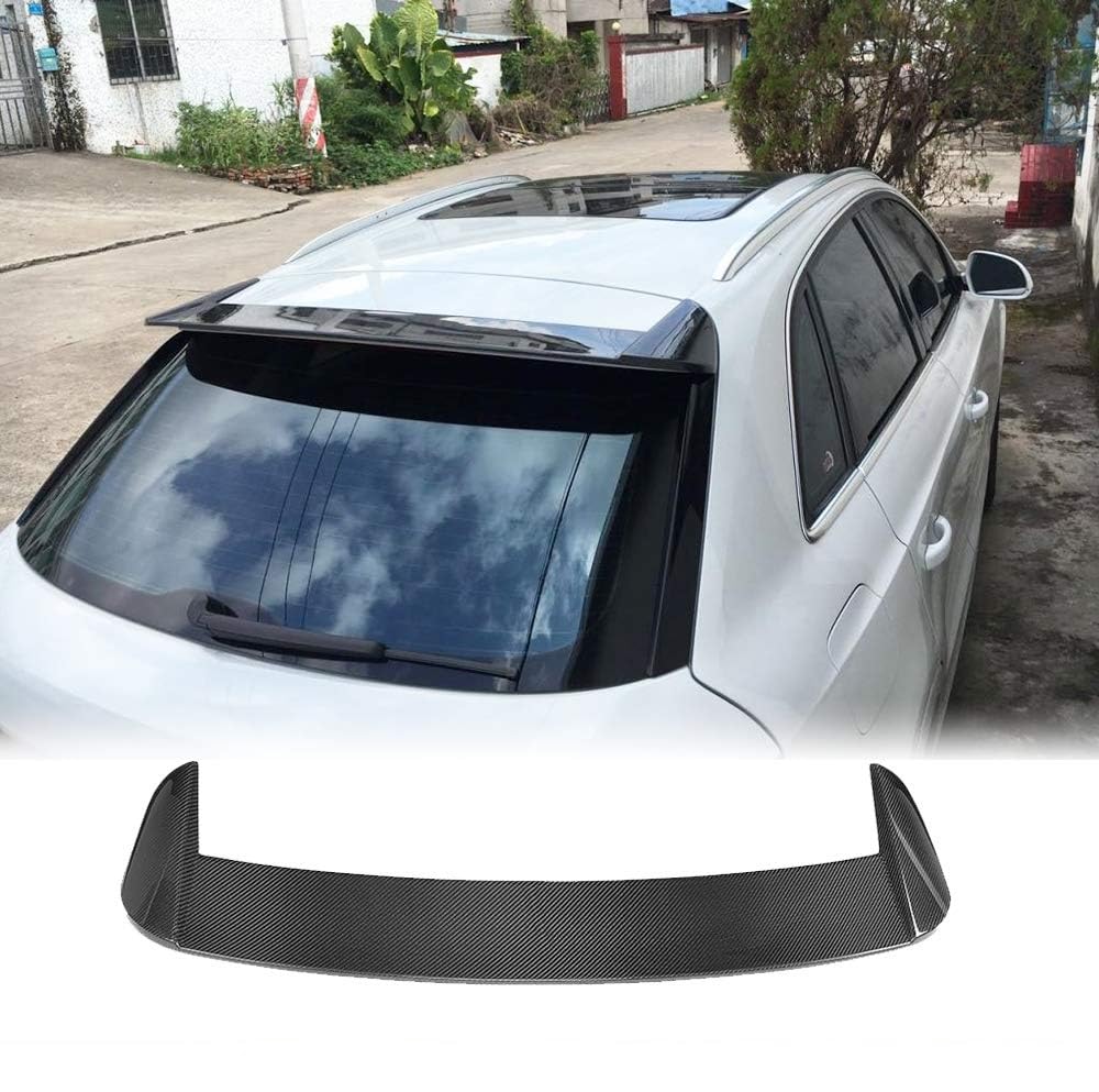 Carbon Fiber Roof Spoiler for Audi Q3 8U Base Sport 4-Door 2012-2017