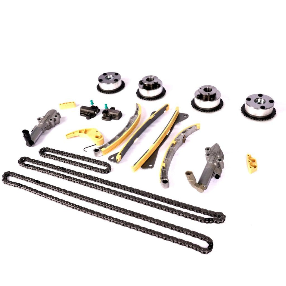 Timing Chain Kit with VVT Gears Fit for Hyundai Azera Santa Fe Palisade Genesis G70/G80/G90 for Kia Cadenza K900 Sedona Soren