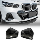 Dry Carbon Fiber Front Bumper Air Intake Vent Covers Compatible with BMW 5-Series I5 G60 530i 540i 2023-2025 Front Duct Trim 