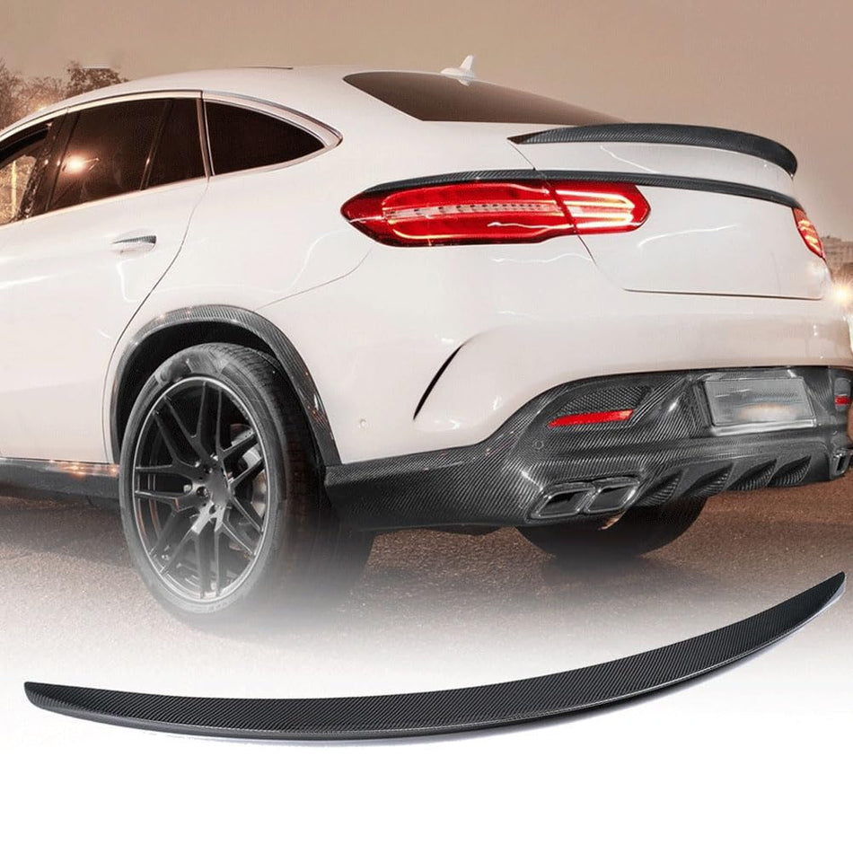 ahacarbon ML-XM159 Rear Roof Window Spoiler Wing Lip Carbon Fiber