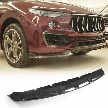 Levante CF Front Lip, fits Maserati Levante Base S Sport 2016-2018
