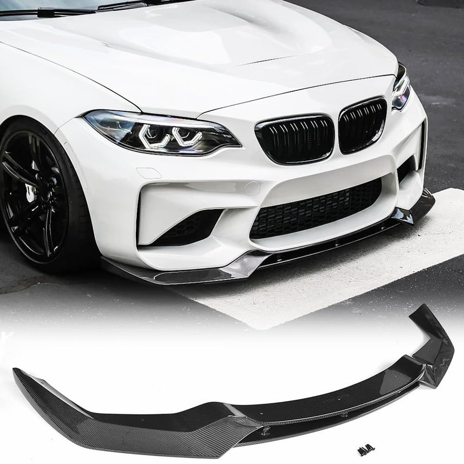 Carbon Fiber Chin Spoiler for BMW F87 M2 Base Coupe 2016-2020 Front