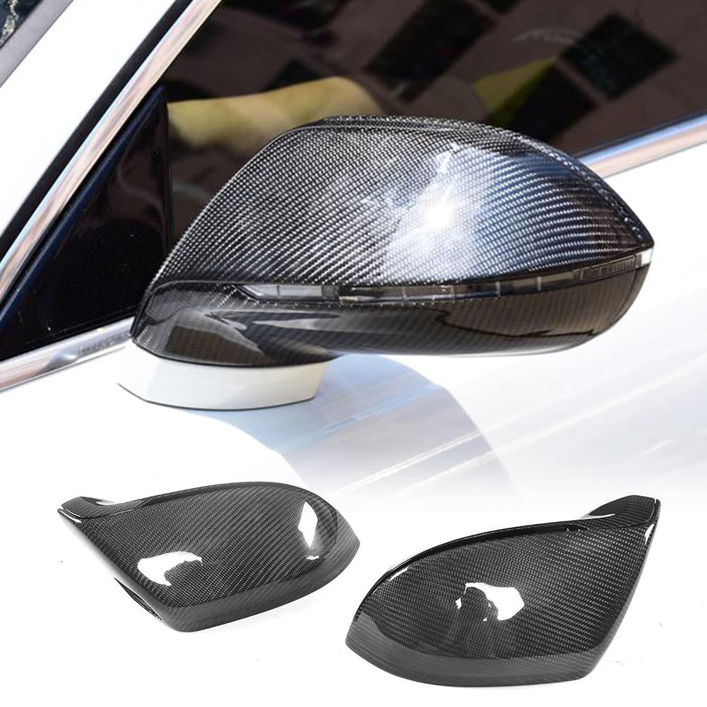 Carbon Fiber Mirror Caps for Audi A7 S7 S Line RS7 Hatchback 2011-2017