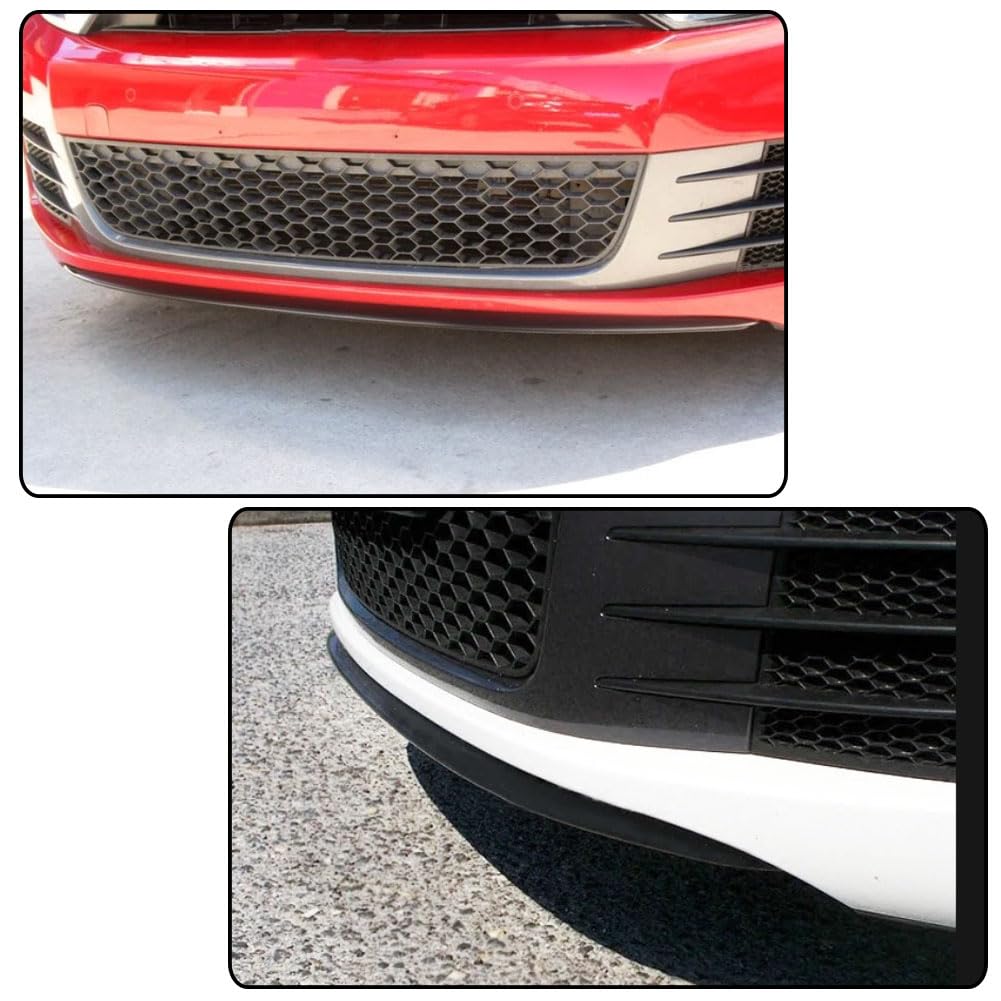 MK6 Front Bumper Lip Fits for Volkswagen VW Golf 6 VI MK6 GTI 2010-2013 Fiberglass Air Chin Spoiler Body Kit Exterior Accesso
