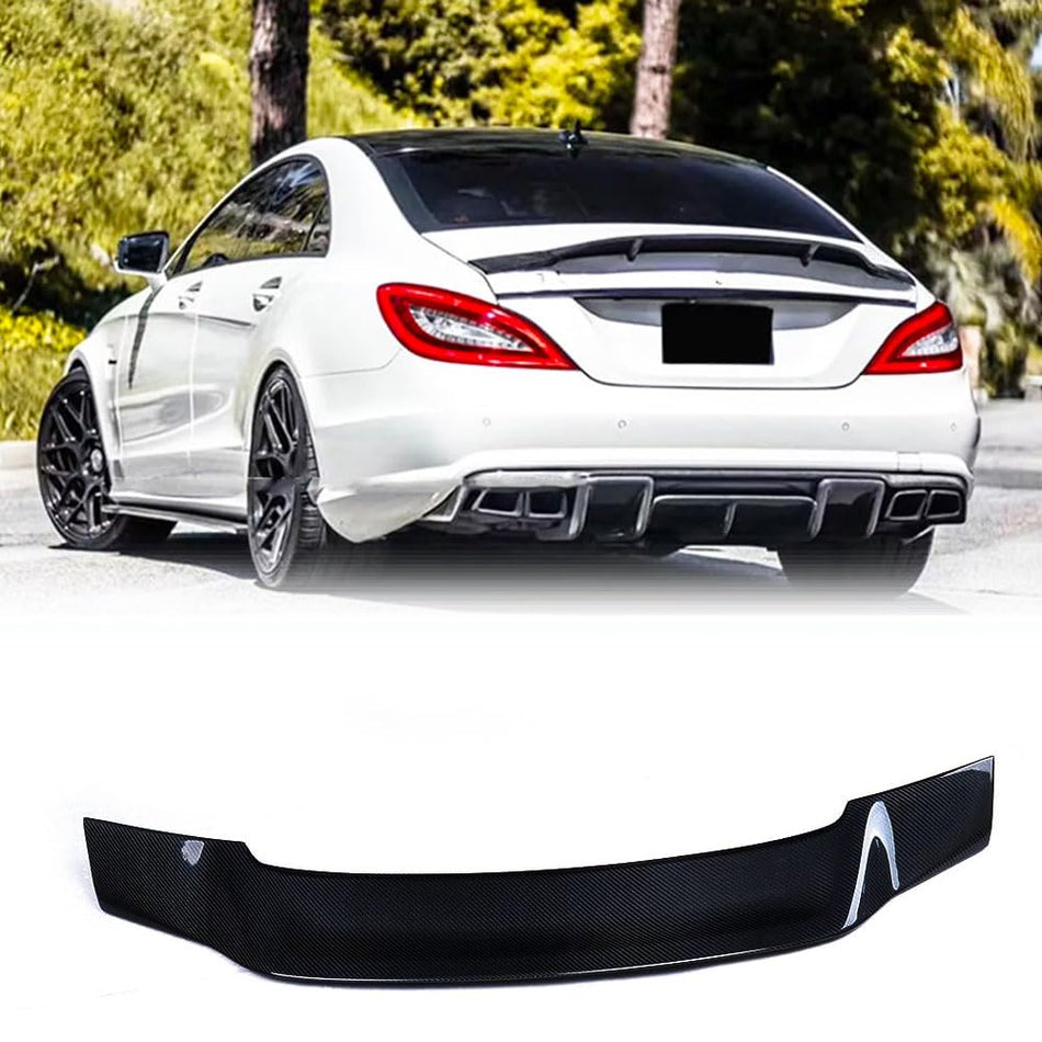 Carbon Fiber Trunk Spoiler for Mercedes Benz CLS Class W218 2012-2018