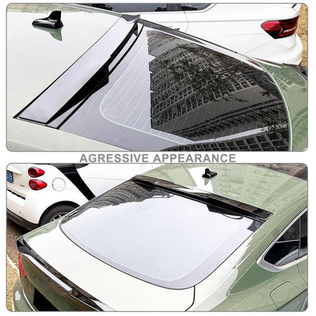 A5 Roof Spoiler Glossy Black for Audi A5/S5/RS5 F5 2017-2024 Sportback | ABS Roof Wing Trunk Flap Sporty Fastback Accent Easy