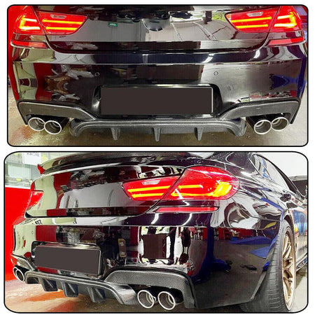 Carbon Fiber Body Kit for BMW 6 Series F06 F13 640i 650i M Sport M6 Gran Coupe 2Door Sedan 4Door 2012-2018 Rear Boot Lid High