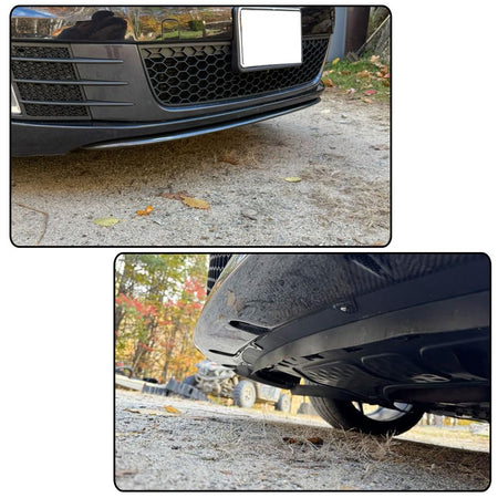 MK6 Front Bumper Lip Fits for Volkswagen VW Golf 6 VI MK6 GTI 2010-2013 Fiberglass Air Chin Spoiler Body Kit Exterior Accesso