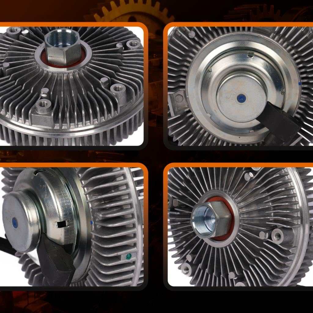 MCACAR KIT Electronic Radiator Cooling Fan Clutch Compatible with Dodge Ram 2500 3500 5.9L 6.7L for Ram 4500 5500 6.7L 550569