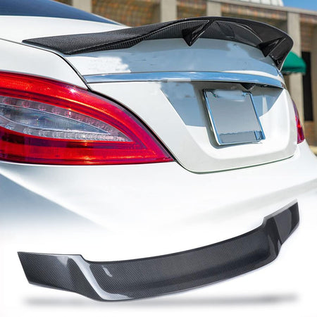 Carbon Fiber Trunk Spoiler for Mercedes Benz CLS Class W218 2012-2018