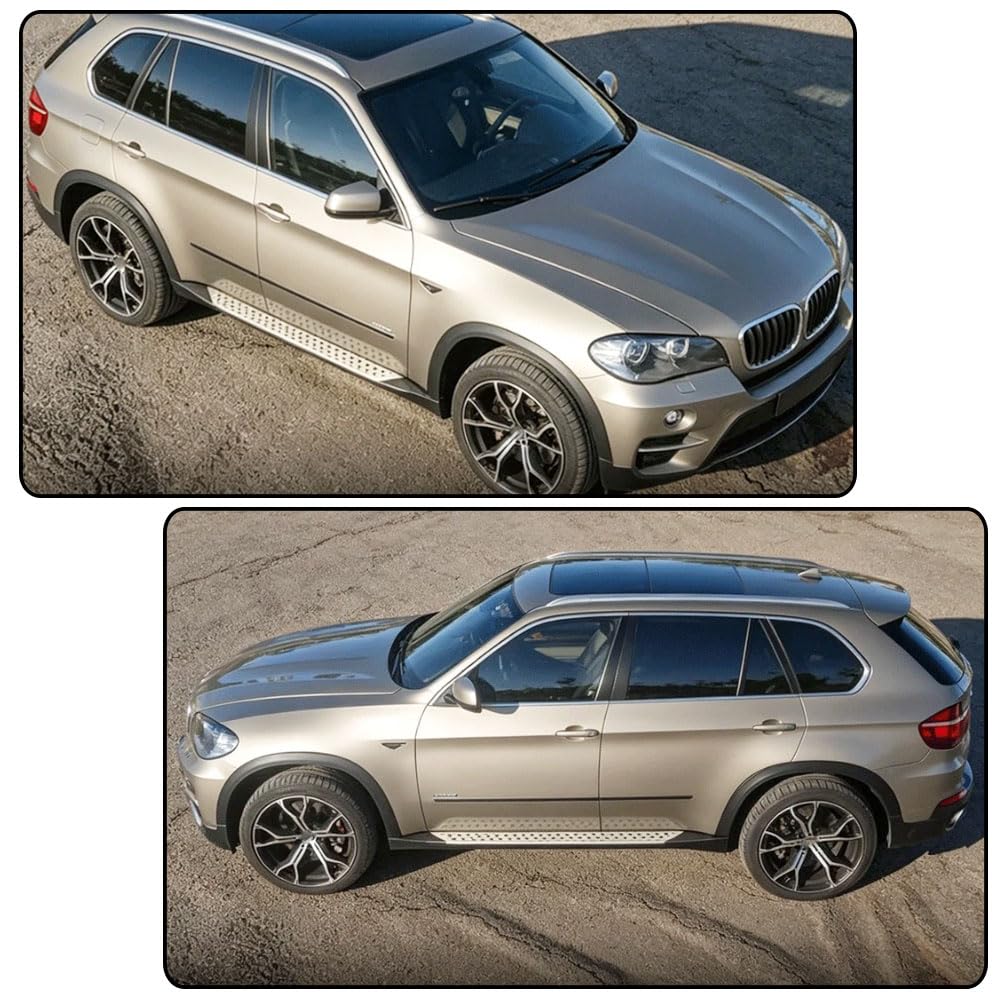 Wide Fender Flares Compatible with BMW X5 E70 2007-2013 Wheel Trim Molding Accessories