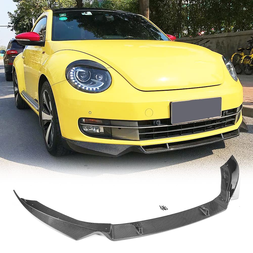 Carbon Fiber Front Bumper Lip fits Volkswagen VW Beetle 2012-2016