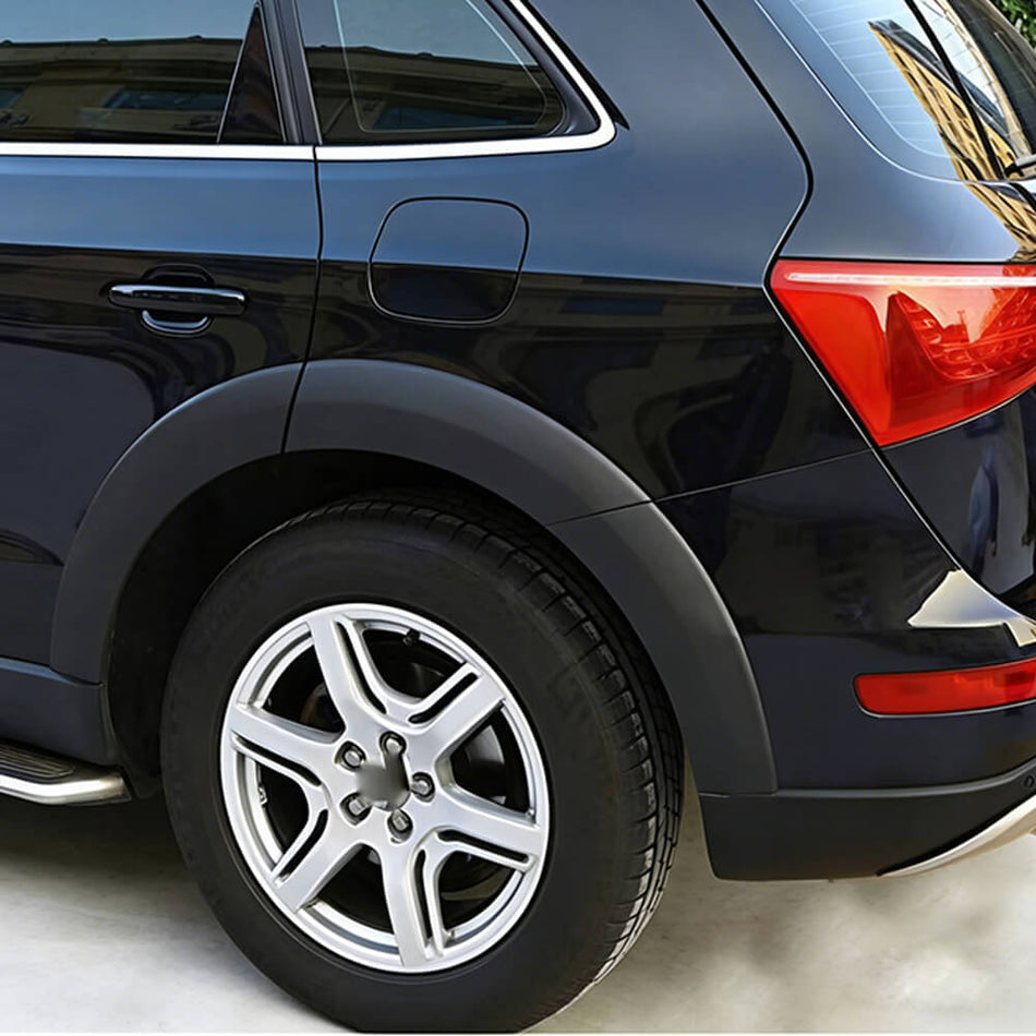 AudiQ5StandardSUV2009-2016BlackWheelArchFenderFlaresABS_ahacarbon