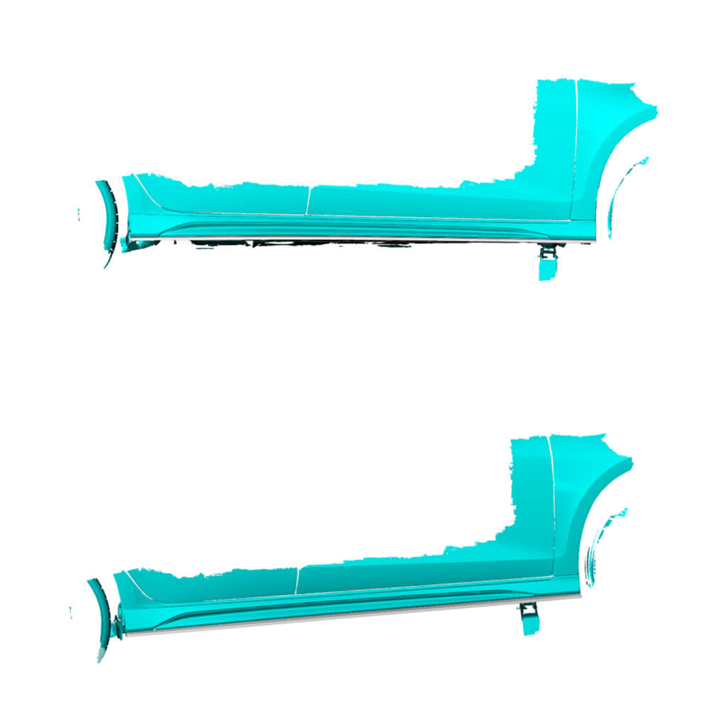 Full Carbon Fiber Side Skirts for Audi RS3 8Y 2021-2024 - www.ahacarbon.com