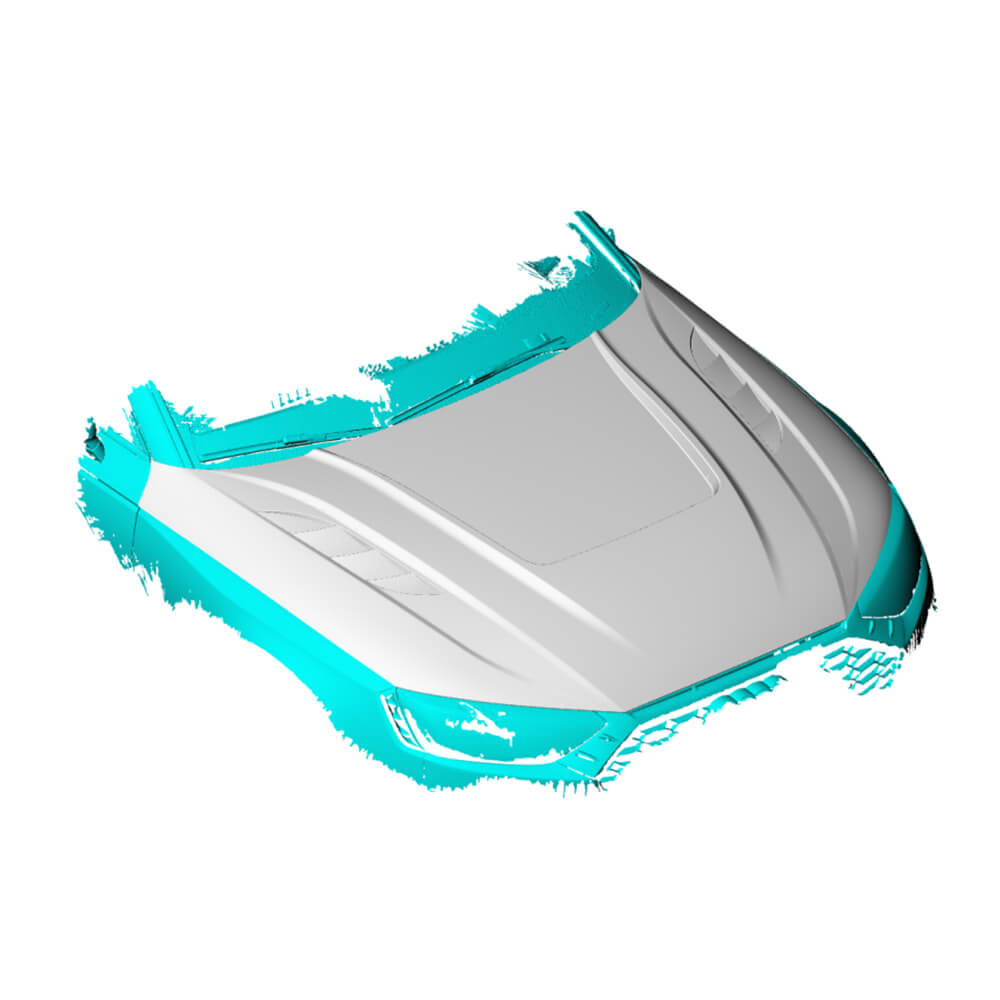 Audi RS4 2021-2024 Dry Carbon Fiber Engine Bonnet Hood Cover - www.ahacarbon.com