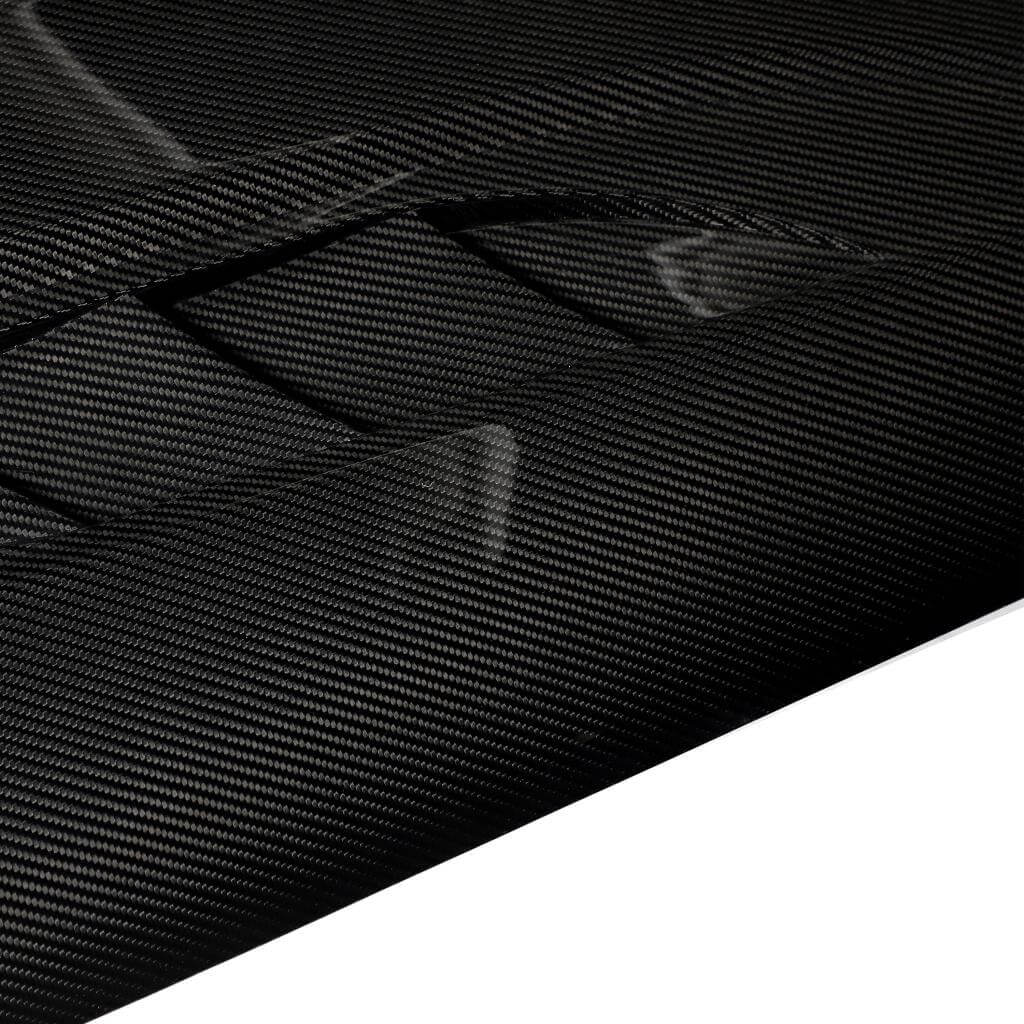 Audi RS4 2021-2024 Dry Carbon Fiber Engine Bonnet Hood Cover - www.ahacarbon.com