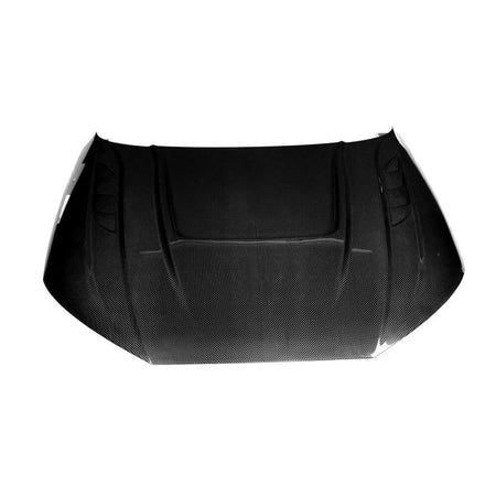 Audi RS4 2021-2024 Dry Carbon Fiber Engine Bonnet Hood Cover - www.ahacarbon.com