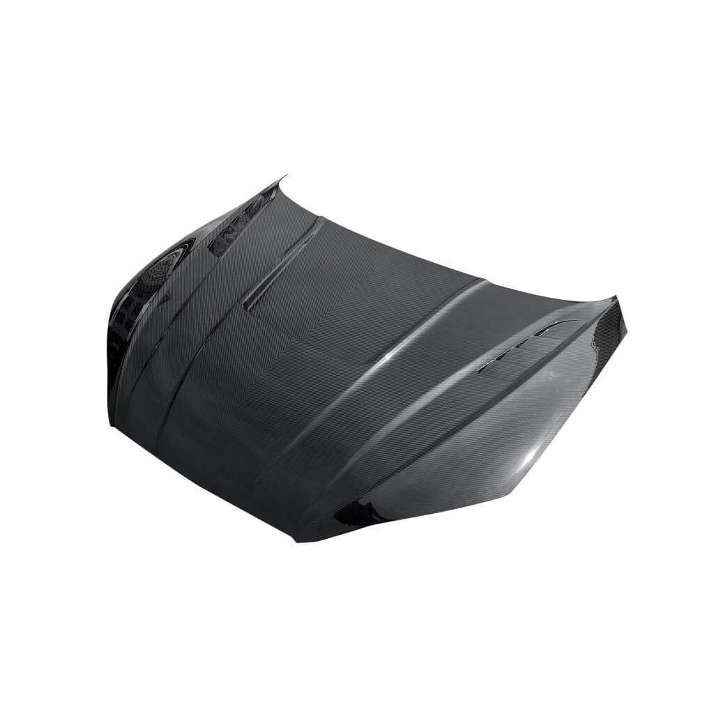 Audi RS5 2020-2024 Dry Carbon Fiber Engine Bonnet Hood Cover - www.ahacarbon.com