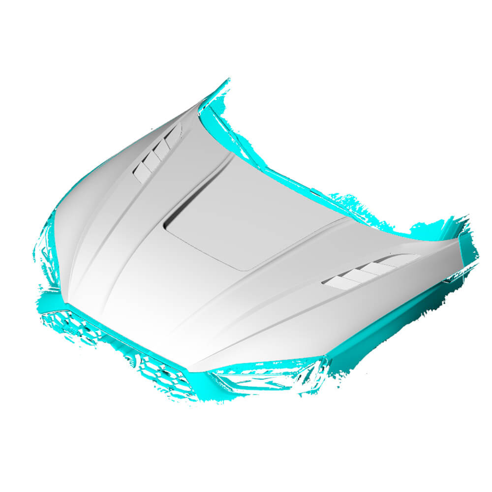 Audi RS5 2020-2024 Dry Carbon Fiber Engine Bonnet Hood Cover - www.ahacarbon.com