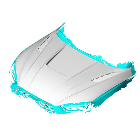 Audi RS5 2020-2024 Dry Carbon Fiber Engine Bonnet Hood Cover - www.ahacarbon.com