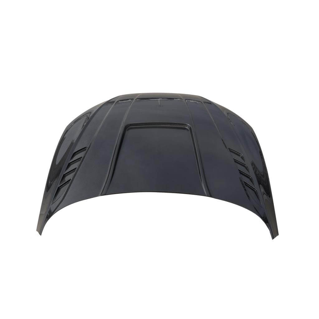 Audi RS5 2020-2024 Dry Carbon Fiber Engine Bonnet Hood Cover - www.ahacarbon.com