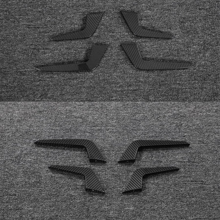 Audi RS5 Coupe 2 Door 2021-2025 Front Bumper Splitters Dry Carbon Fiber - www.ahacarbon.com