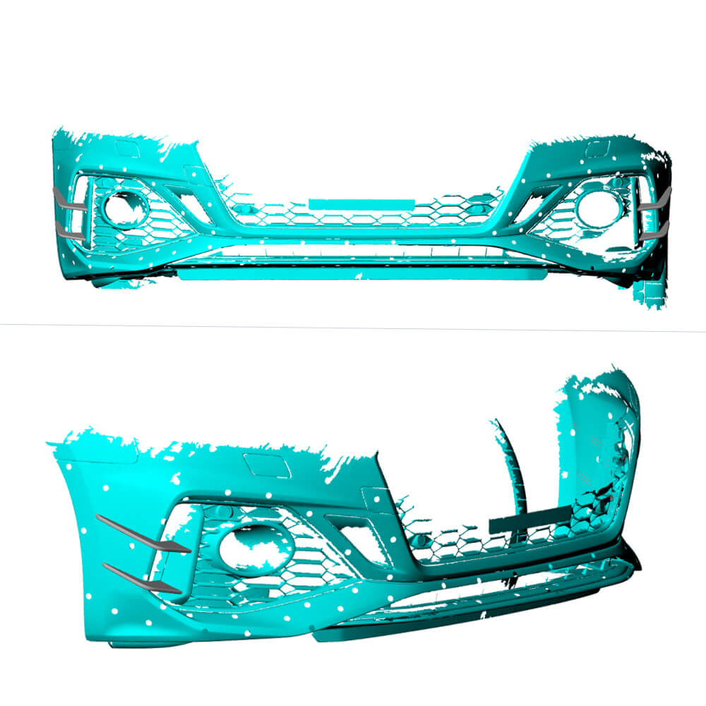 Audi RS5 Coupe 2 Door 2021-2025 Front Bumper Splitters Dry Carbon Fiber - www.ahacarbon.com