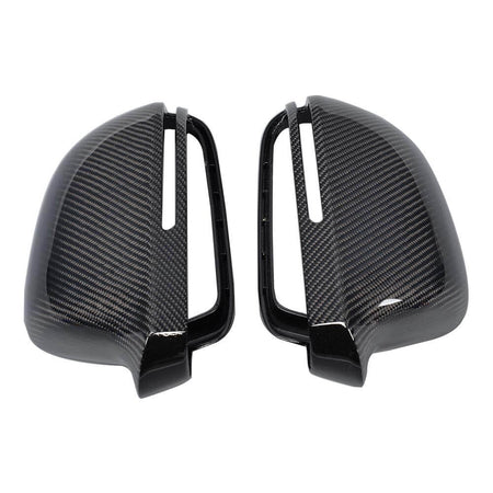 Audi A3 S3 A4 B8 S4 RS4 A5 S5 8T Q3 Mirror Covers Replacment Style Carbon Fiber-Ahacarbon