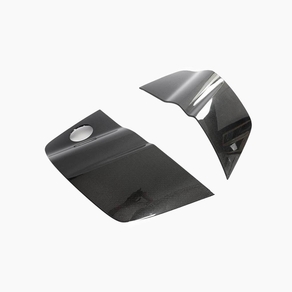 Audi R8 V8 V10 Coupe Pre-facelift 2008-2015 Door Fender Side Panel Covers Carbon Fiber-Ahacarbon