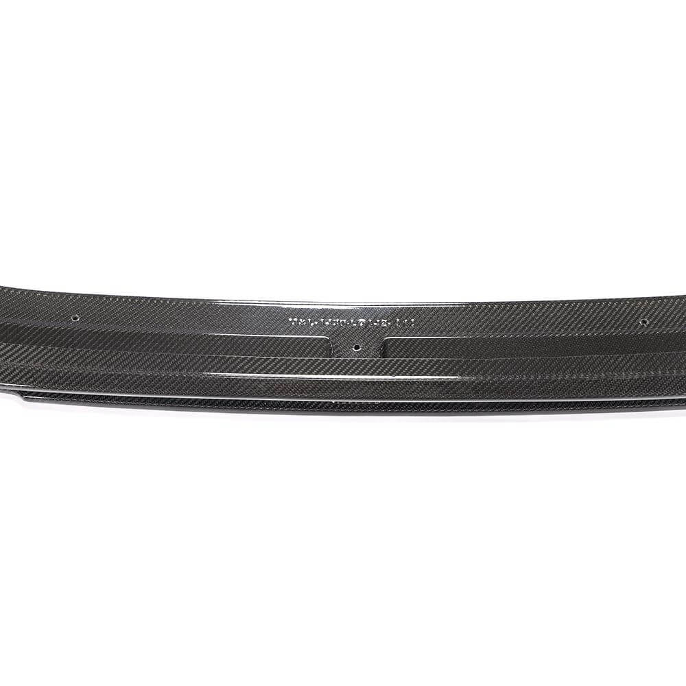 Audi S4 A4 Sline B9.5 Sedan Facelift 2020UP Front Bumper Lip Carbon Fiber-Ahacarbon