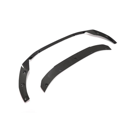 Audi S4 A4 Sline B9.5 Sedan Facelift 2020UP Front Bumper Lip Carbon Fiber-Ahacarbon