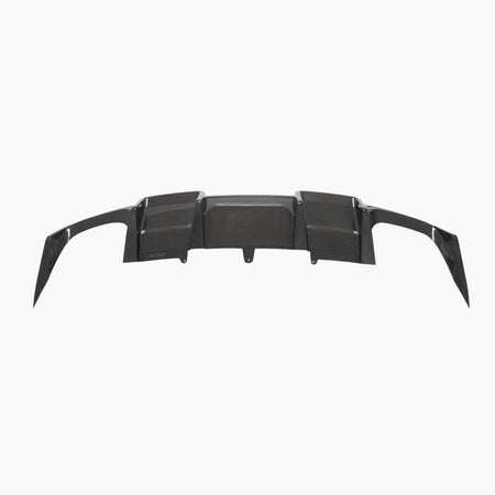 Audi S4 B8.5 Sedan Facelift 2013-2015 Rear Bumper Diffuser Carbon Fiber-Ahacarbon