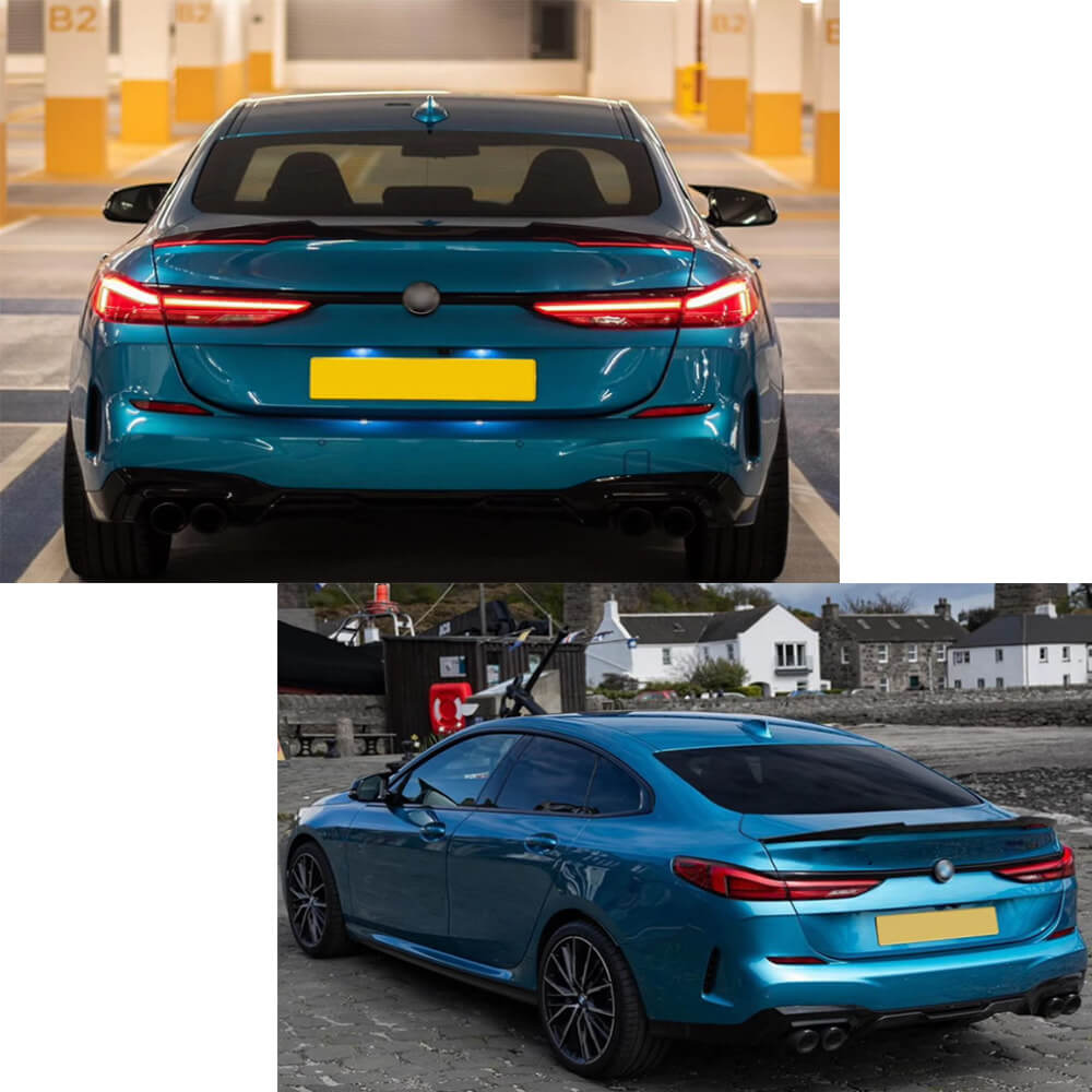 BMW 2 Series F44 4Door 2019-2021 Carbon Fiber Rear Trunk Spoiler-Ahacarbon