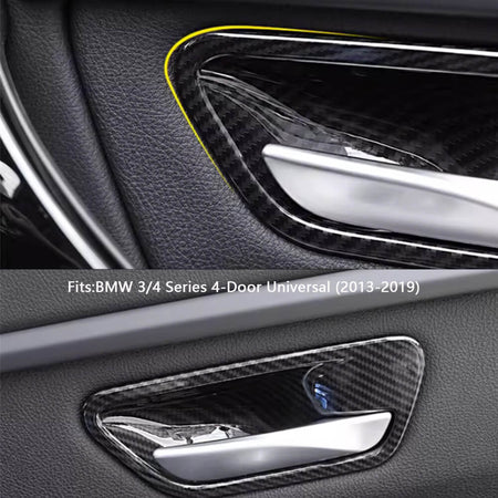 BMW34Series4-DoorUniversal_2013-2019_DryCarbonFiberDoorCup_ahacarbon