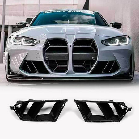BMW3Series4SeriesG80M3G82G83M420212024FrontBumperVentsDryCarbonFiber-ahacarbon