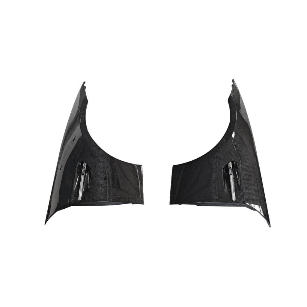 BMW 3 Series E90 320i 325i 328i Sedan 2005-2013 Carbon Fiber Side Air Fender Vents-Ahacarbon