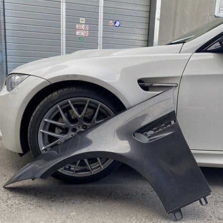 BMW 3 Series E90 320i 325i 328i Sedan 2005-2013 Carbon Fiber Side Air Fender Vents-Ahacarbon