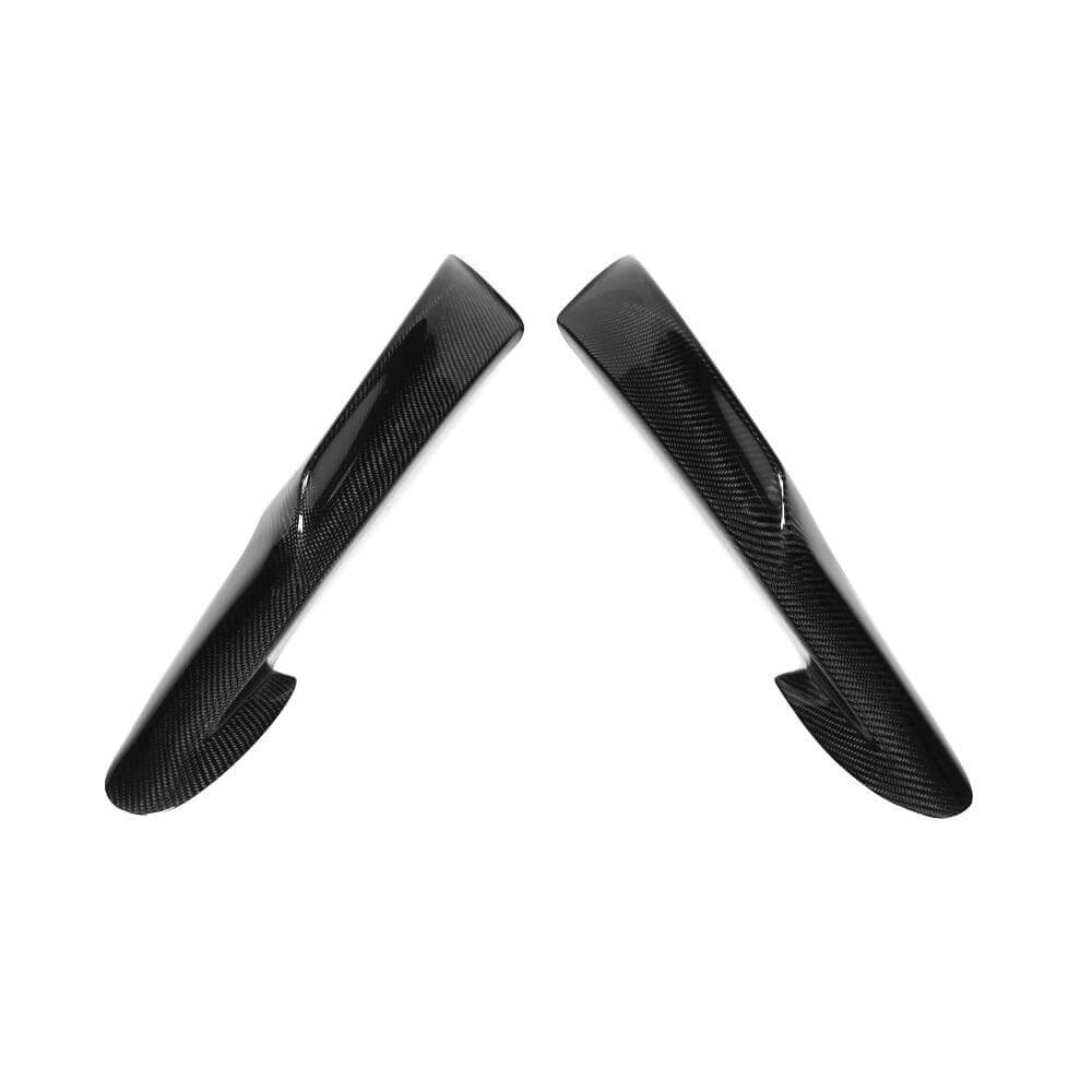 BMW 3 Series E90 M Sport 325i 330i 335i LCI 2009-2012 Carbon Fiber Front Bumper Splitters-Ahacarbon