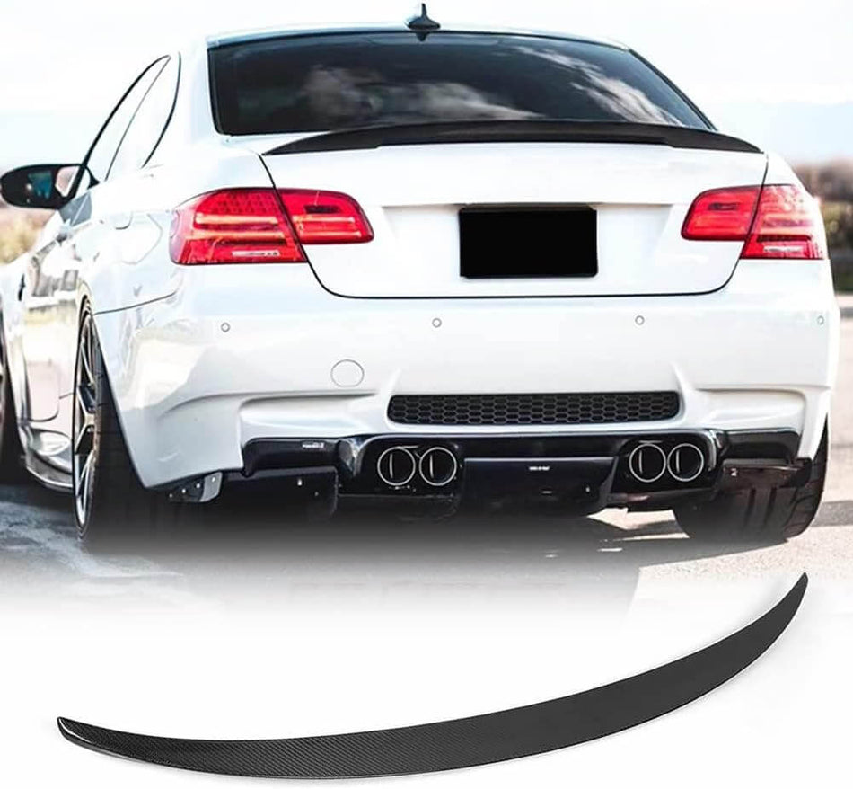For BMW 3 Series E92 06-13 Carbon Fiber Rear Trunk Spoiler Boot Wing Lip Car Spoiler | 316i 318i 320i 323i 325i 328i 330i 335i M3