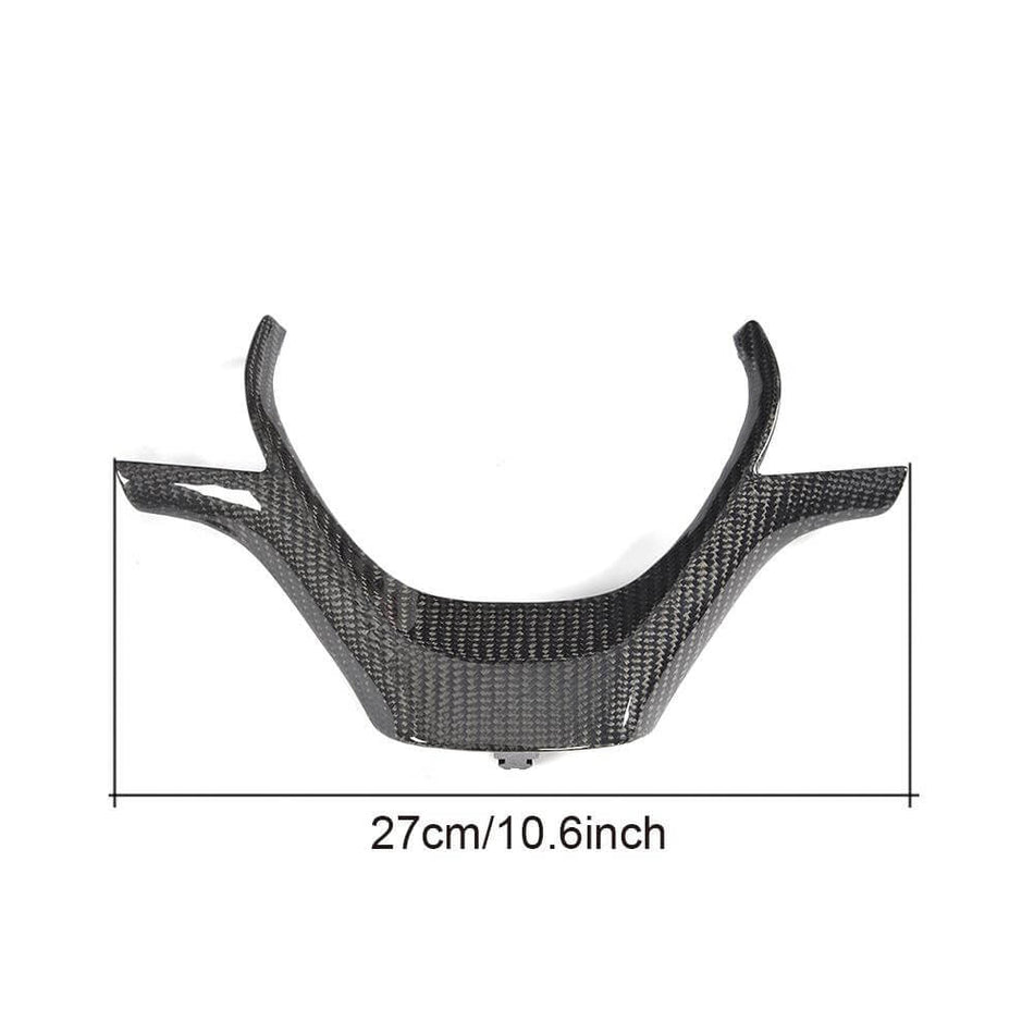 For BMW 3 Series F30 Base 2012-2018 Carbon Fiber Steering Wheel Covers Interior Parts